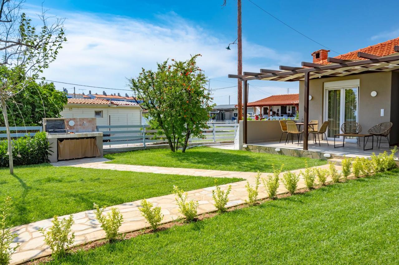 Azzurro Seafront Houses Nea Kallikrateia Luaran gambar